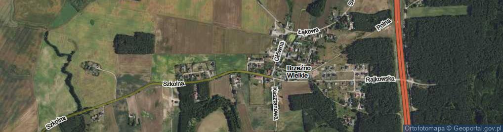 Zdjęcie satelitarne Grubby Andrzeja ul.